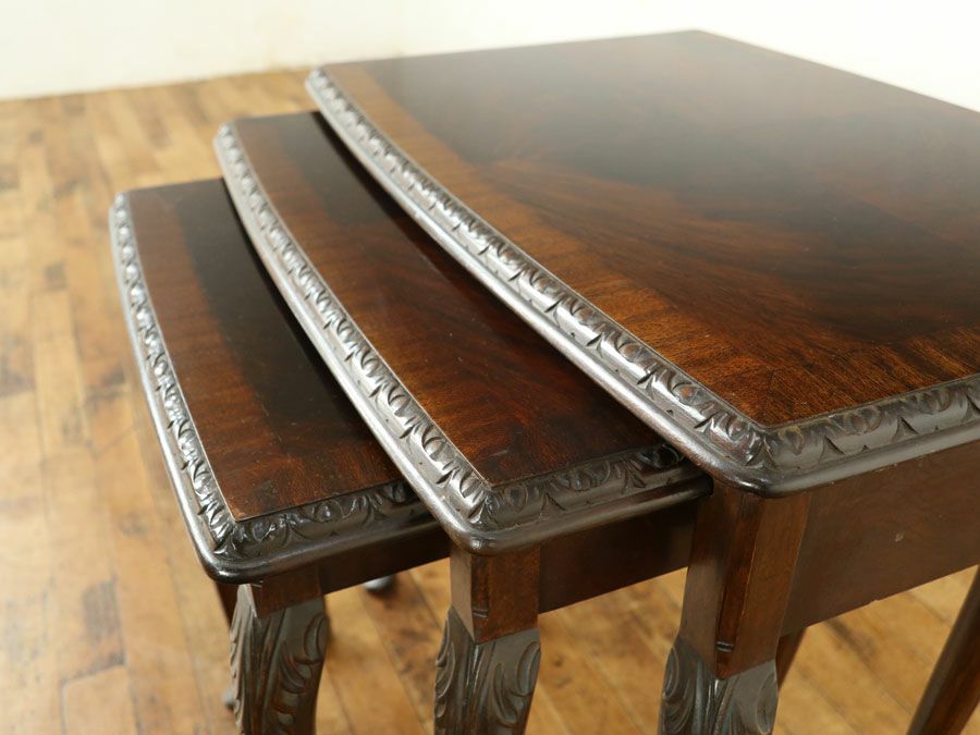 アンティーク家具 ネストテーブル 59312