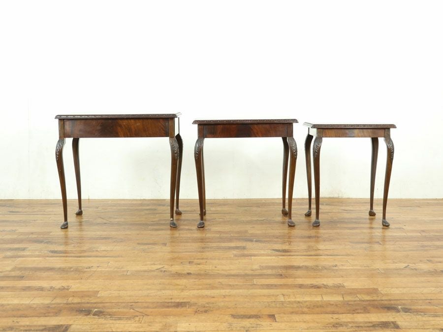 アンティーク家具 ネストテーブル 59312