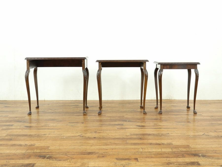 アンティーク家具 ネストテーブル 59312