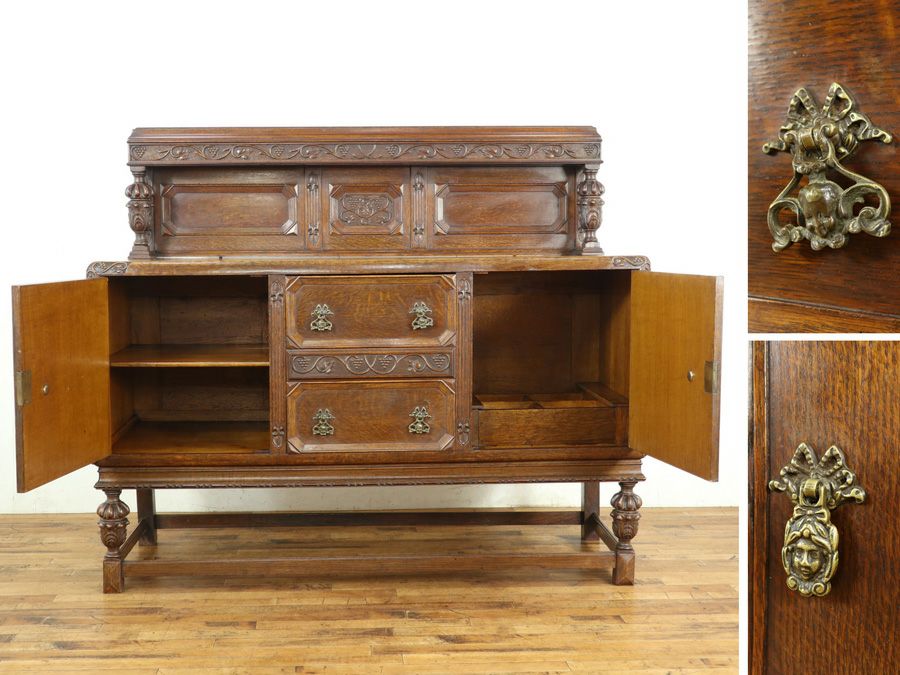 アンティーク家具 サイドボード 59376