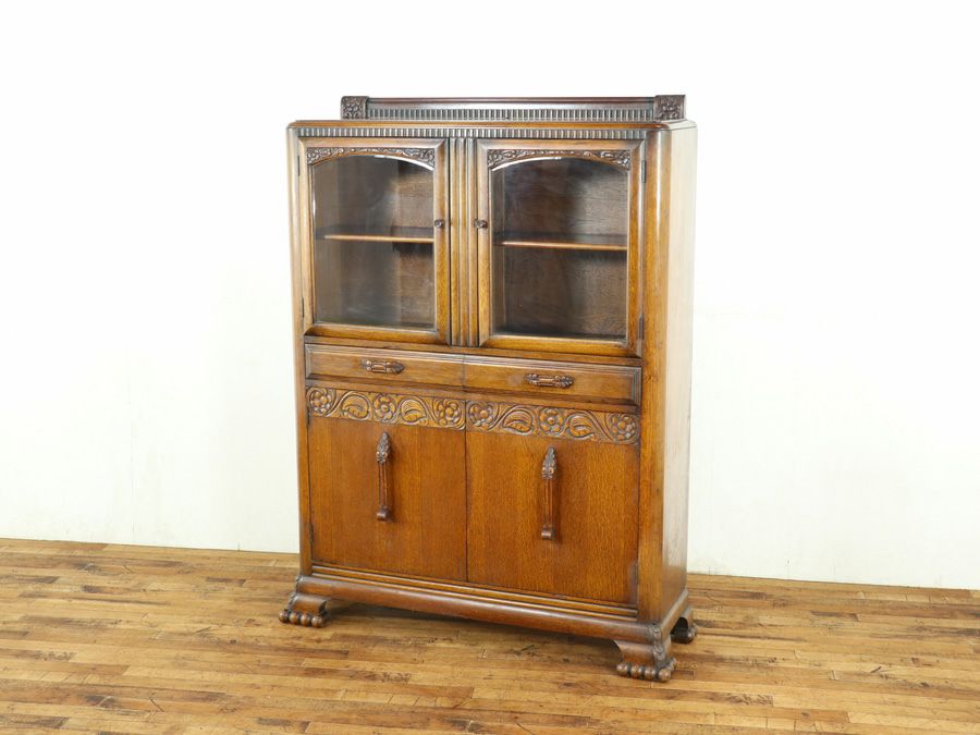 アンティーク家具 ブックケース 59358