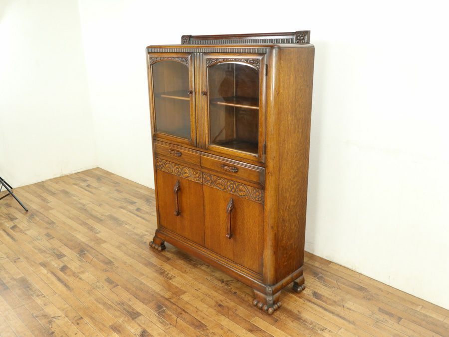 アンティーク家具 ブックケース 59358