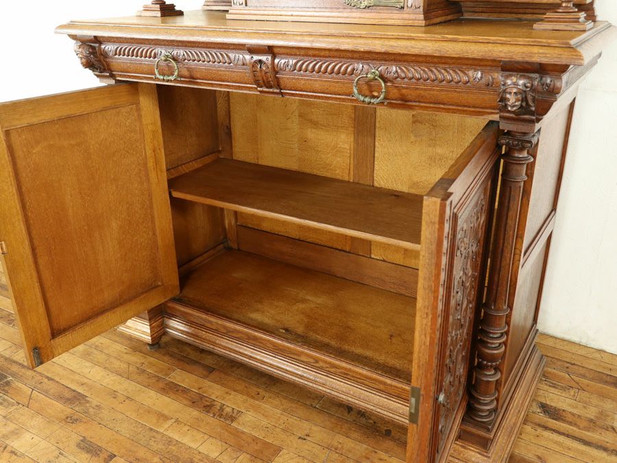 アンティーク家具 キャビネット 65092