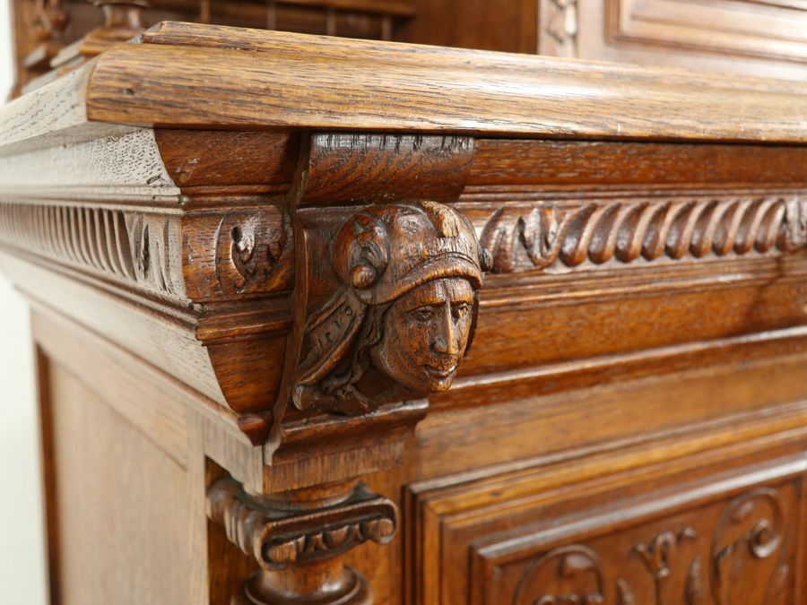 アンティーク家具 キャビネット 65092