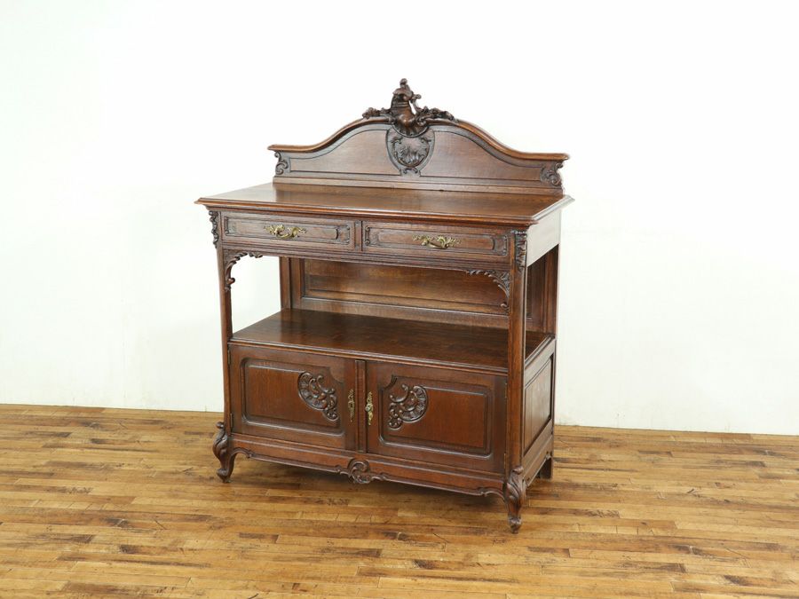 アンティーク家具 キャビネット 65045