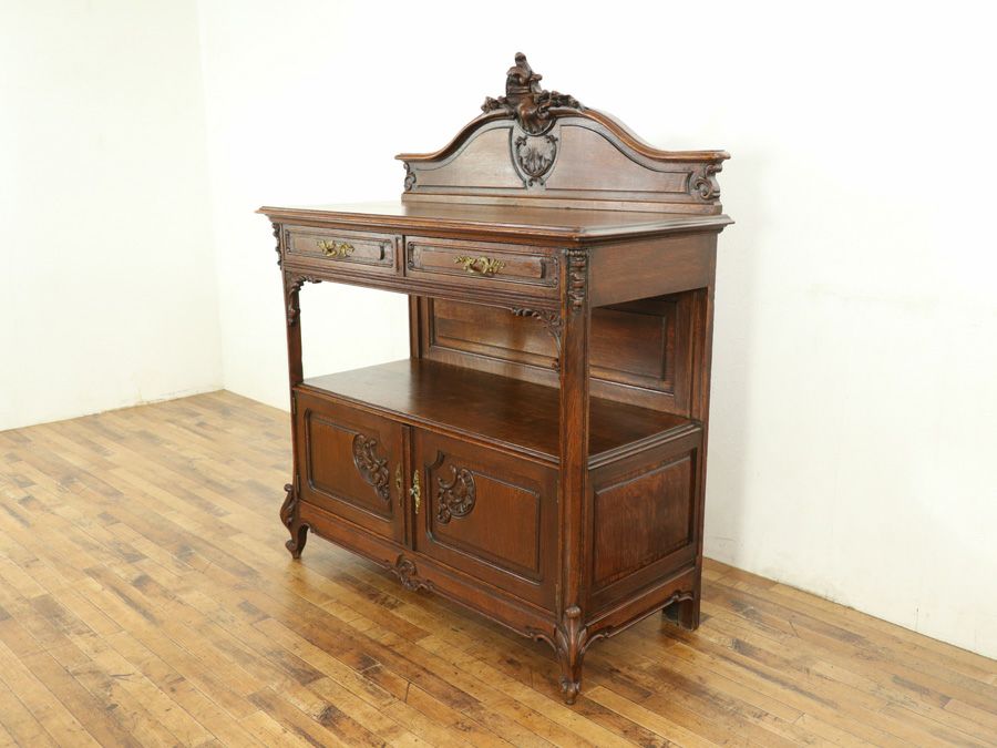 アンティーク家具 キャビネット 65045