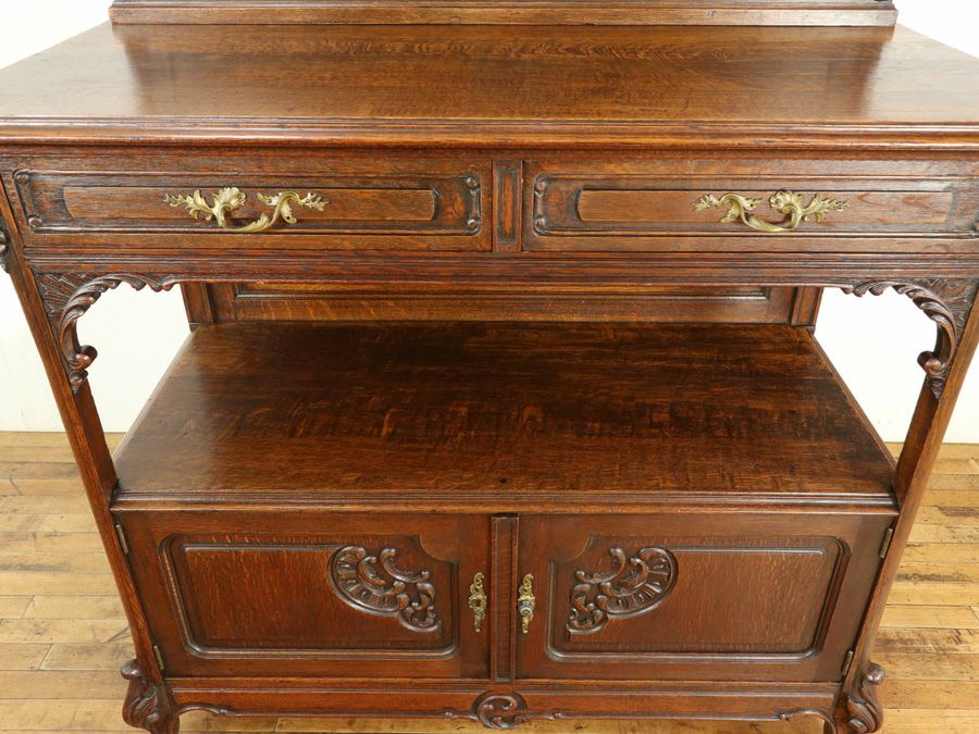 アンティーク家具 キャビネット 65045