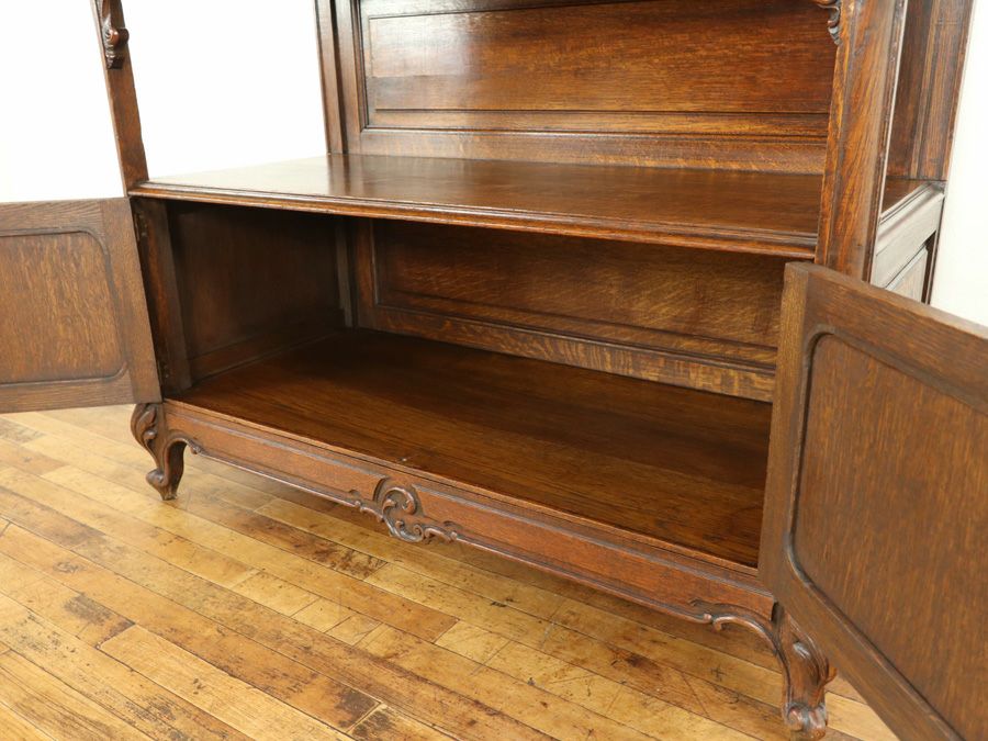 アンティーク家具 キャビネット 65045
