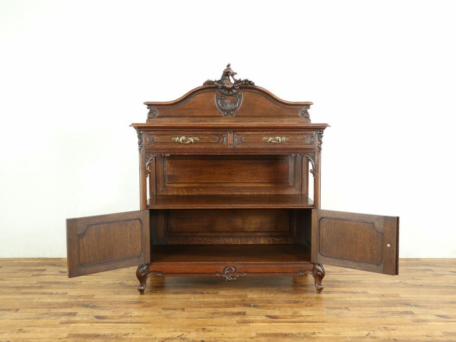 アンティーク家具 キャビネット 65045