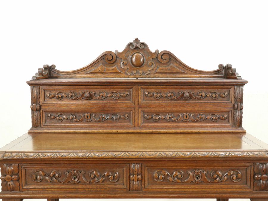 アンティーク家具 デスク 65090