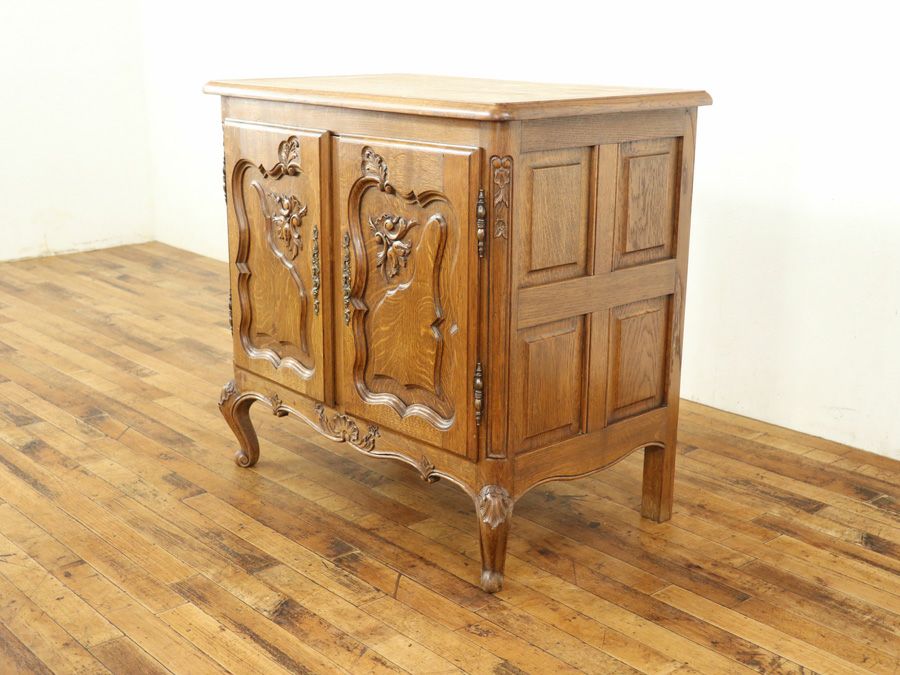 アンティーク家具 キャビネット 65077