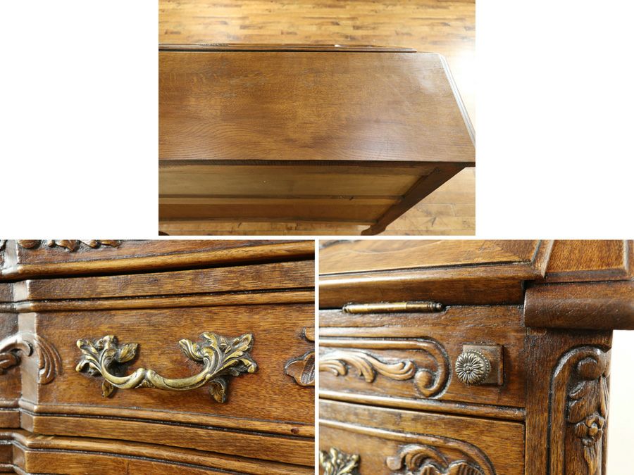 アンティーク家具 ビューロー 65165