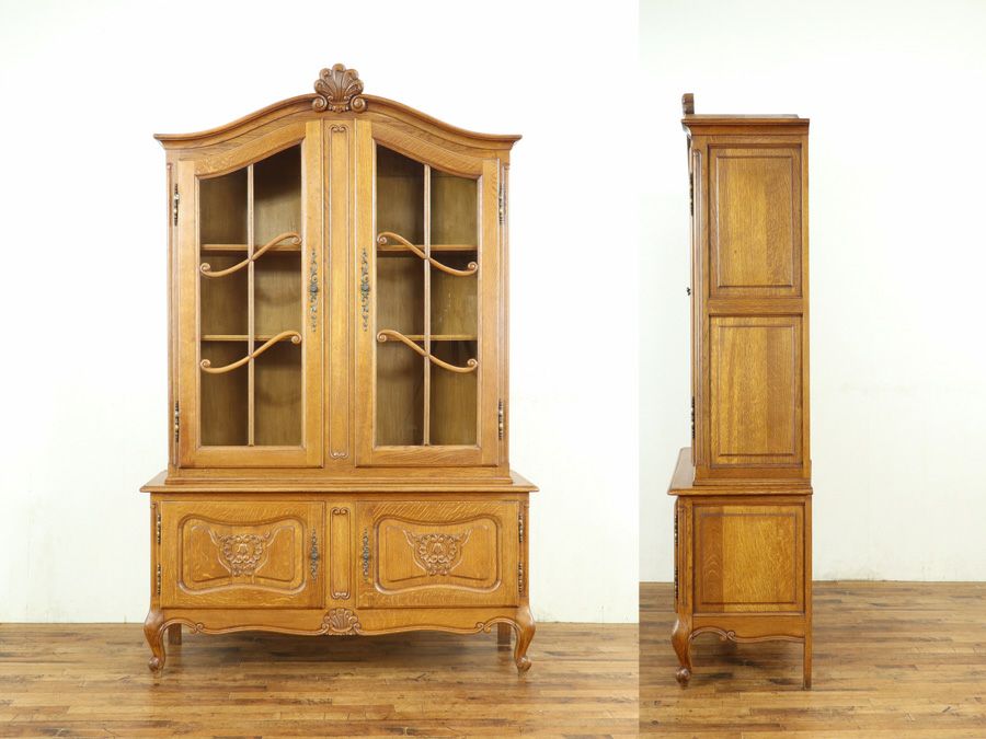 アンティーク家具 キャビネット 65076