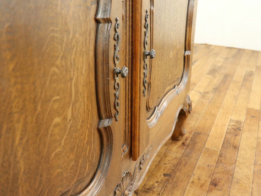 アンティーク家具 キャビネット 65136