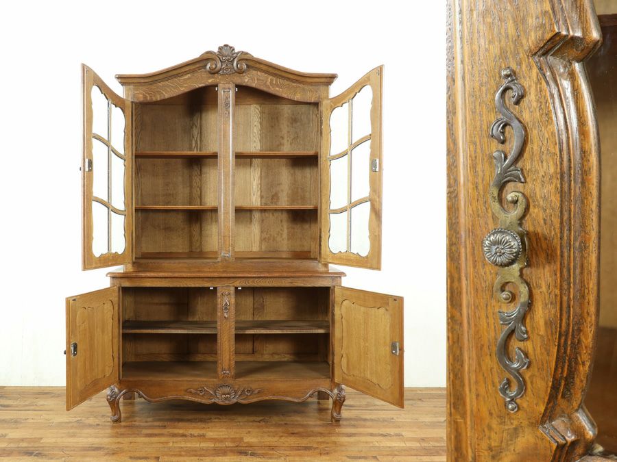 アンティーク家具 キャビネット 65136