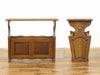 アンティーク家具 マガジンラック 65118c