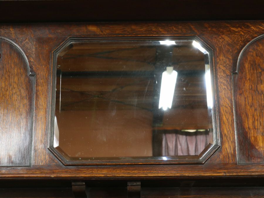 アンティーク ミラーバックサイドボード 59262