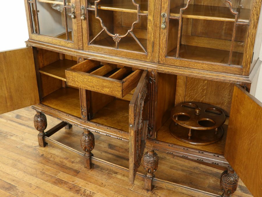 アンティーク家具 キャビネット 59230