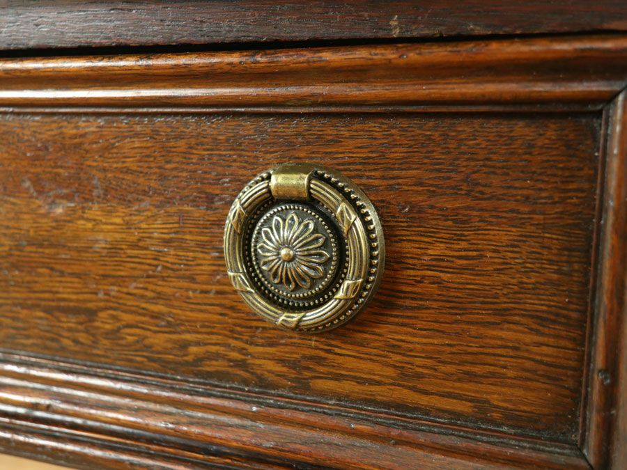 アンティーク家具 レザートップデスク 59269