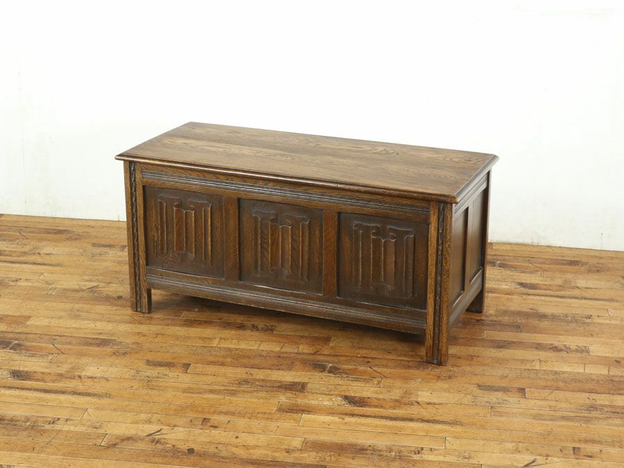 アンティーク家具 コファー 59351