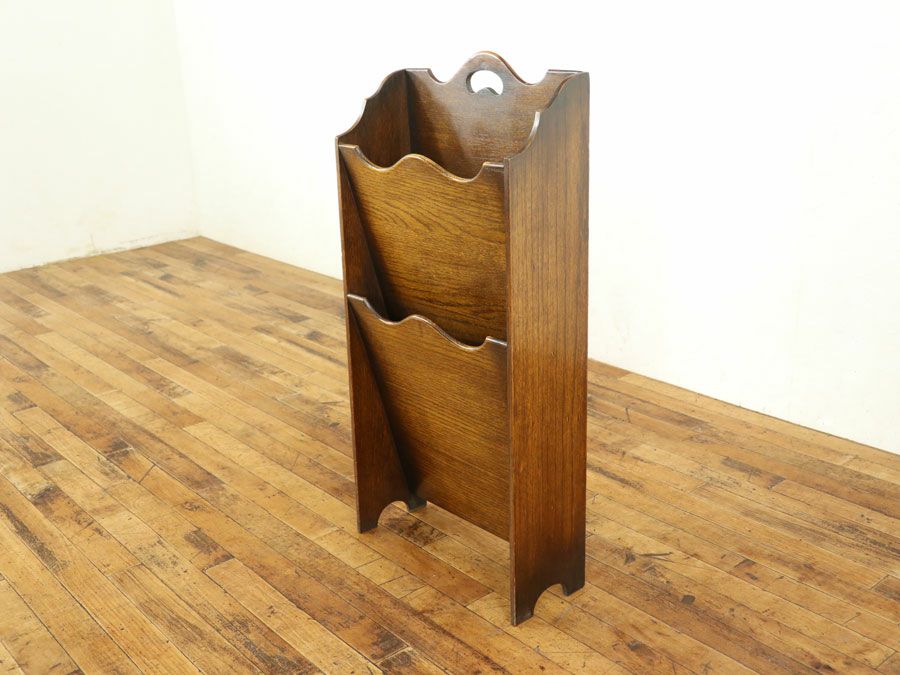 アンティーク家具 マガジンラック 59289