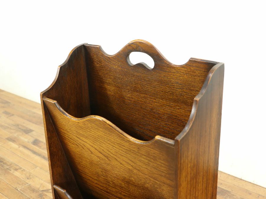 アンティーク家具 マガジンラック 59289