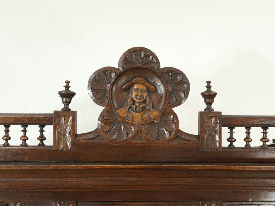 アンティーク家具 キャビネット 65065