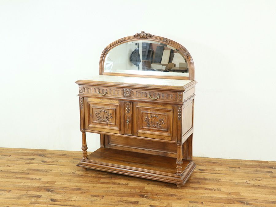 アンティーク家具 キャビネット 65089