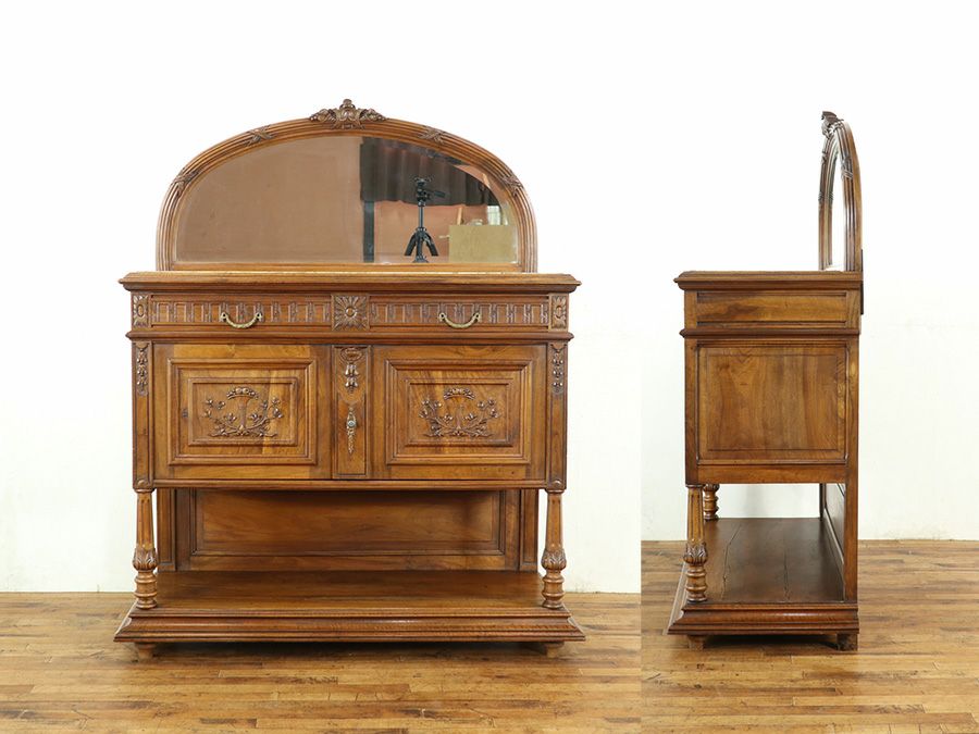 アンティーク家具 キャビネット 65089