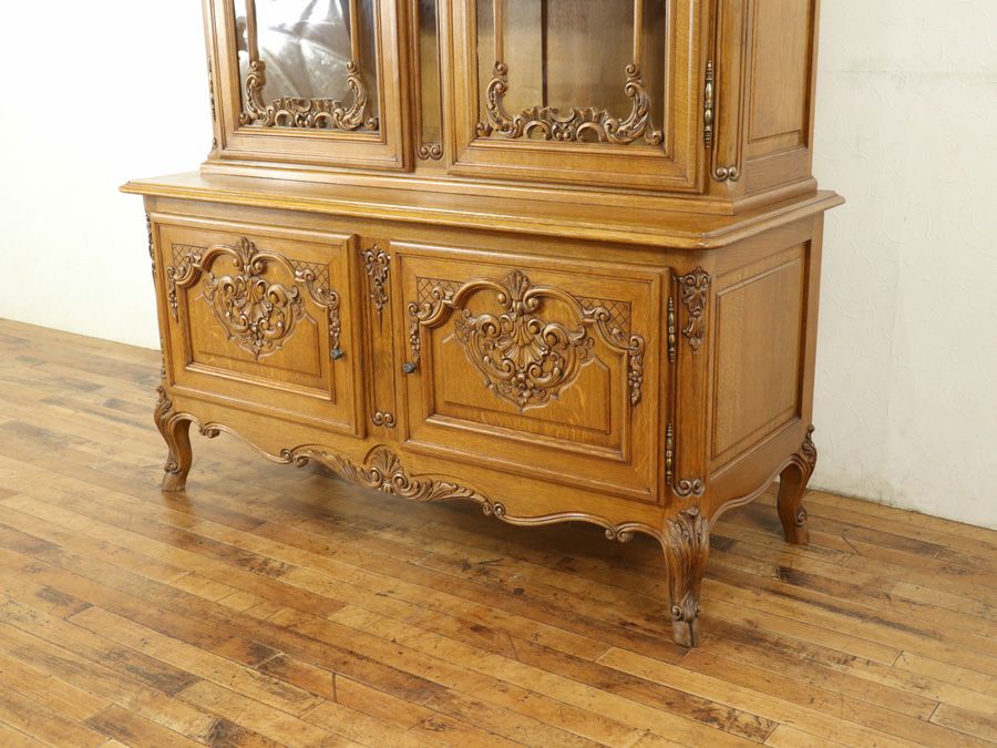 アンティーク家具 キャビネット 65120a