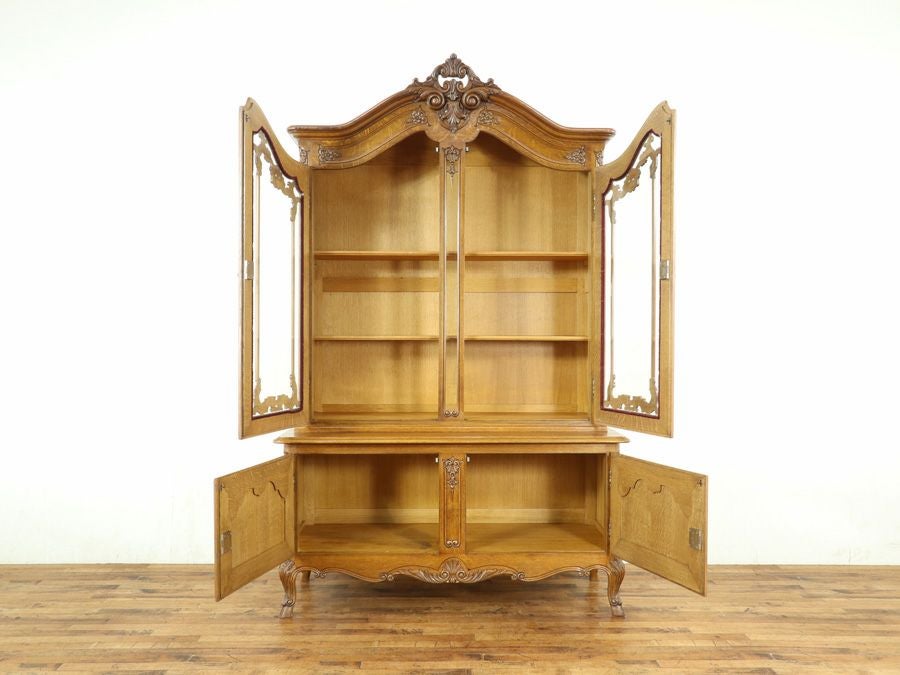 アンティーク家具 キャビネット 65120a