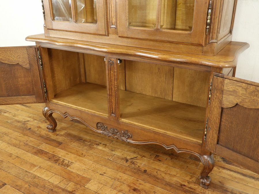 アンティーク家具 キャビネット 65091