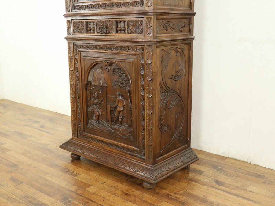 アンティーク家具 キャビネット 65139