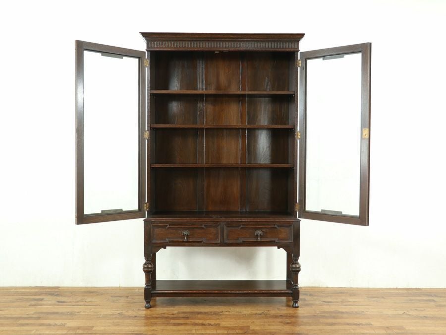 アンティーク家具 ブックケース 59374