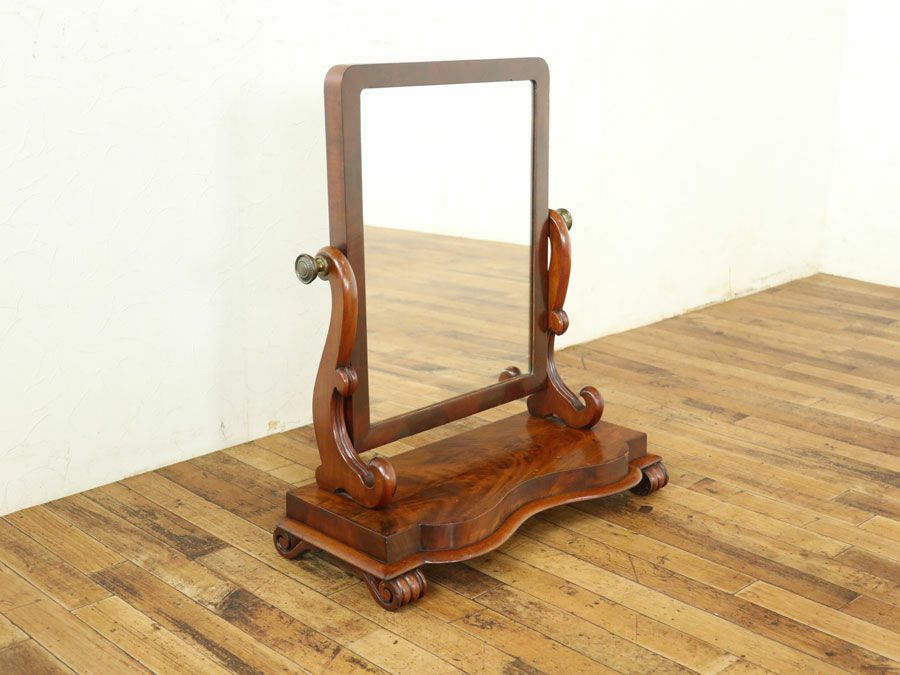 アンティーク家具 デスクミラー 59326