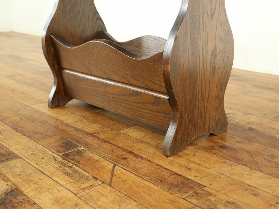 アンティーク家具 マガジンラック 65161