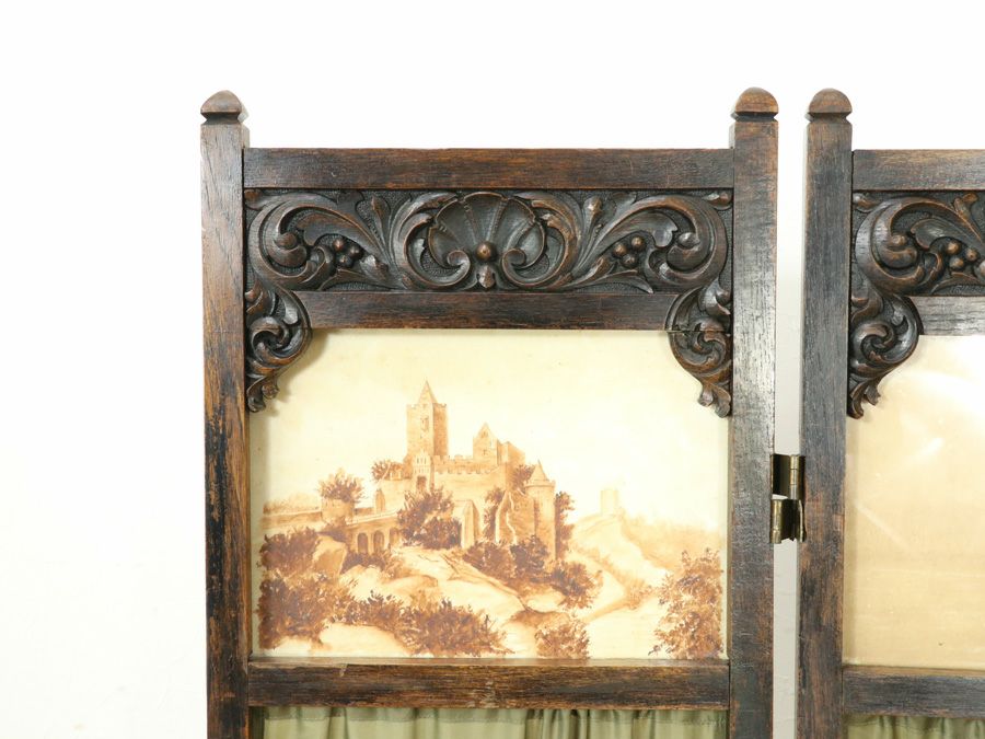 アンティーク家具 スクリーン 65099