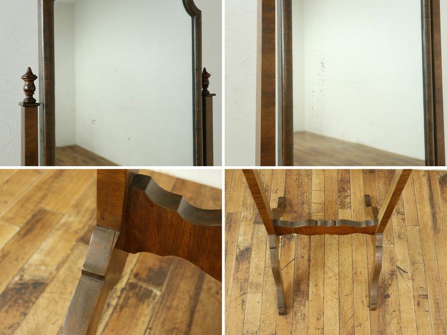 アンティーク家具 シュバルミラー 59325