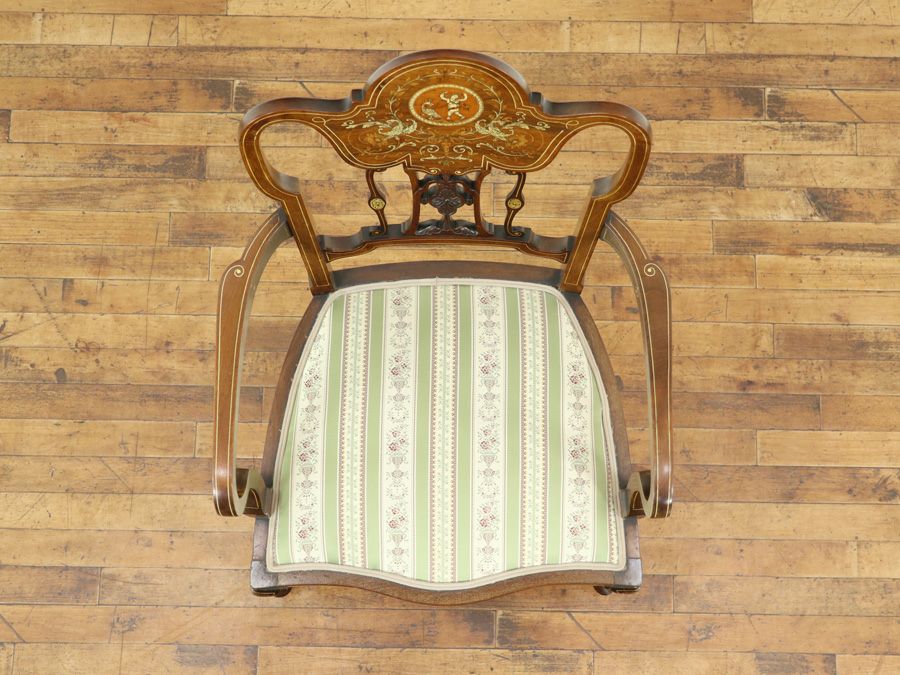 アンティーク家具 アームチェア 59273
