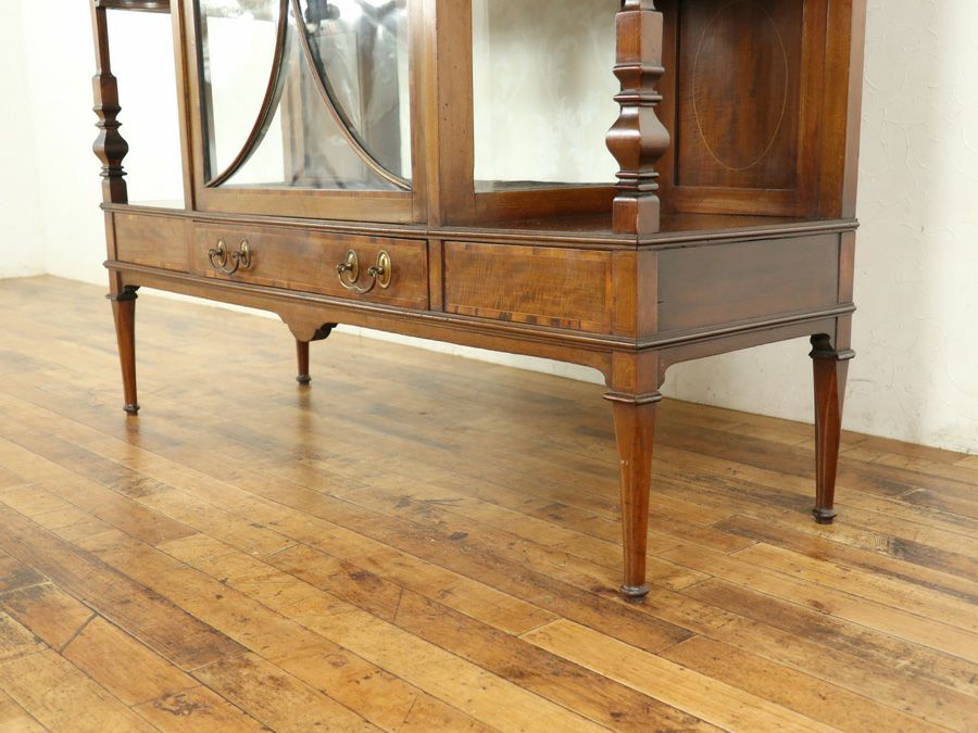 アンティーク家具 キャビネット 59328