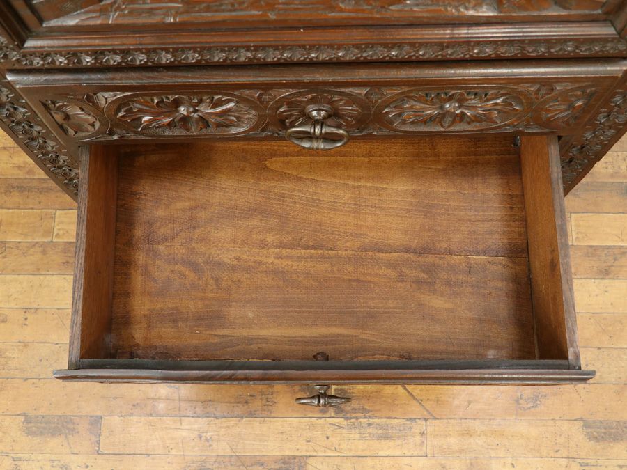 アンティーク家具 キャビネット 65135