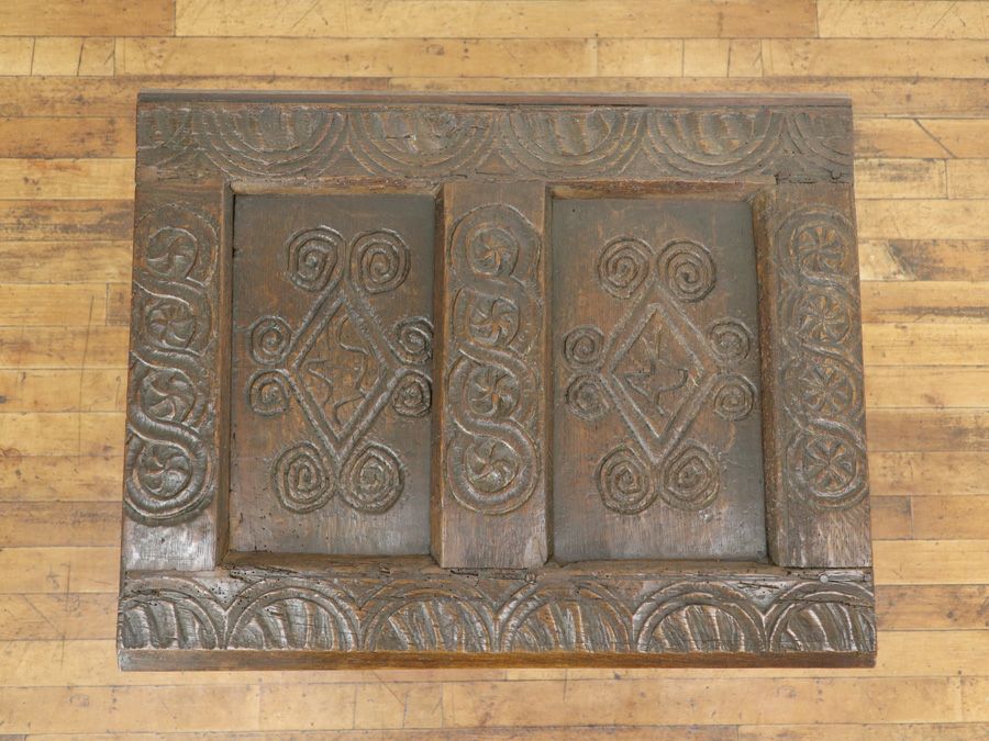 アンティーク家具 コファー 65152