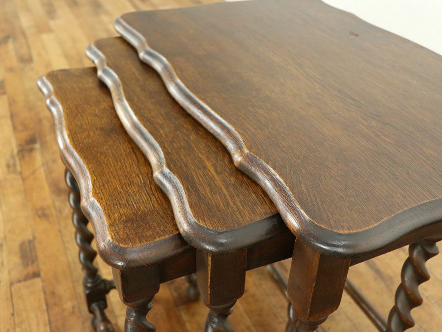 アンティーク家具 ネストテーブル 65177