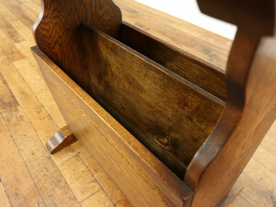 アンティーク家具 マガジンラック 59398