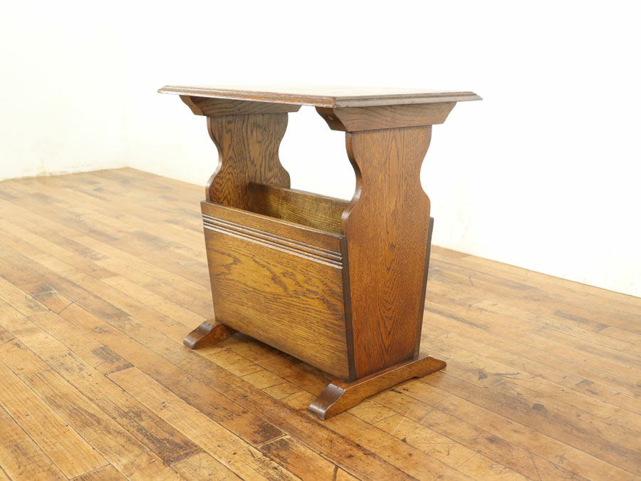 アンティーク家具 マガジンラック 59398