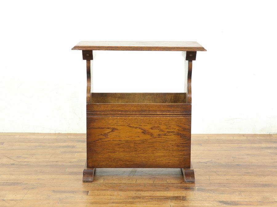 アンティーク家具 マガジンラック 59398
