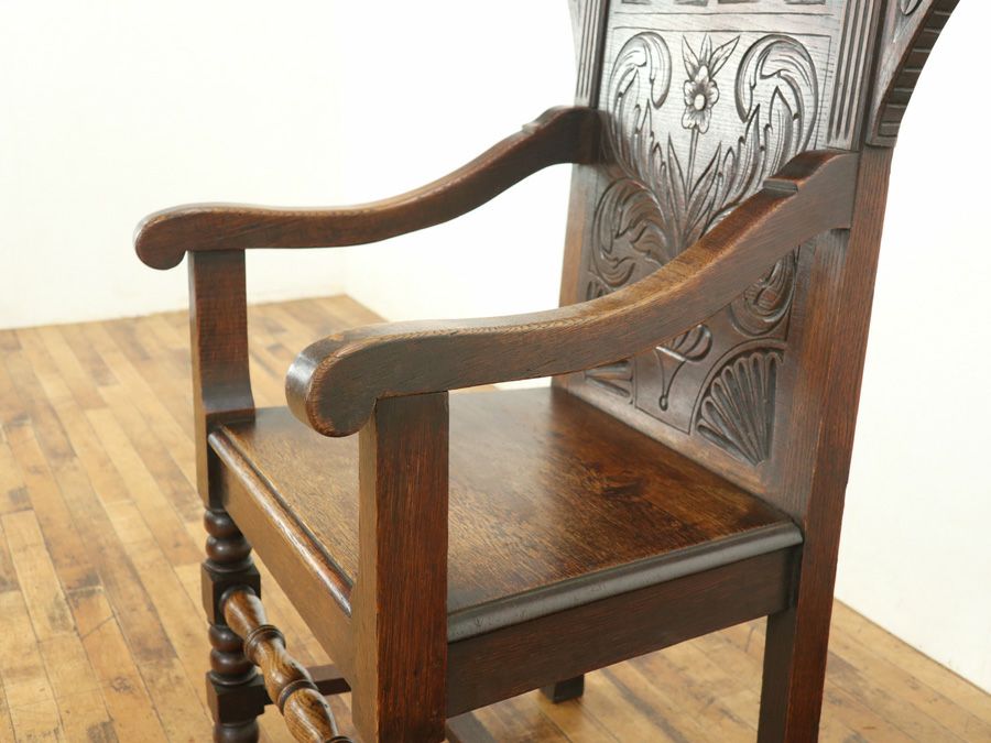 アンティーク家具 ウェインスコットチェア 59426