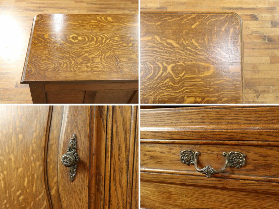 アンティーク家具 キャビネット 65187