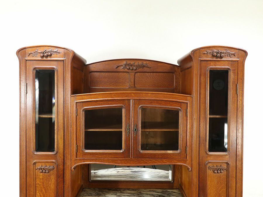 アンティーク家具 キャビネット 65134