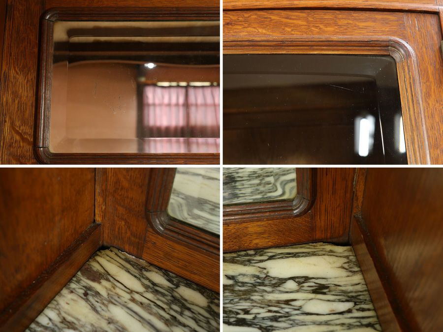 アンティーク家具 キャビネット 65134